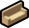 love seat brown